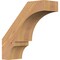 Ekena Millwork 3 1/2"W x 10"D x 10"H Balboa Smooth Knee Brace, Western Red Cedar BRC04X10X10BOA00SWR - alternate 1